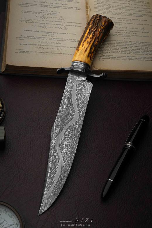 三希堂  现代刀系列  “s”羽毛博弈  未开刃 商品图1