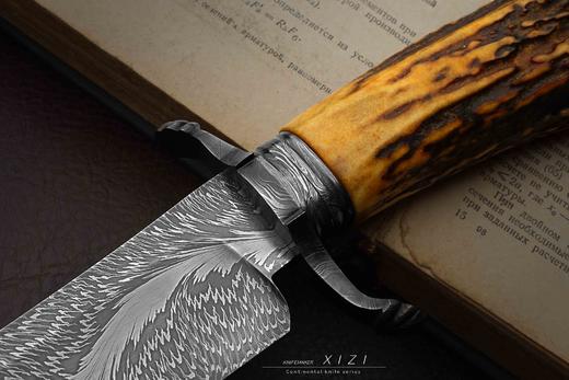 三希堂  现代刀系列  “s”羽毛博弈  未开刃 商品图5