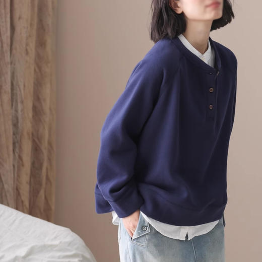 裁缝学苑AS163小立领半开领显瘦长袖卫衣纸样女装外套上衣服装打版 商品图1