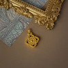 古法黄金点钻系列 四叶草/如意祥云两款新品足金镶钻吊坠 商品缩略图3