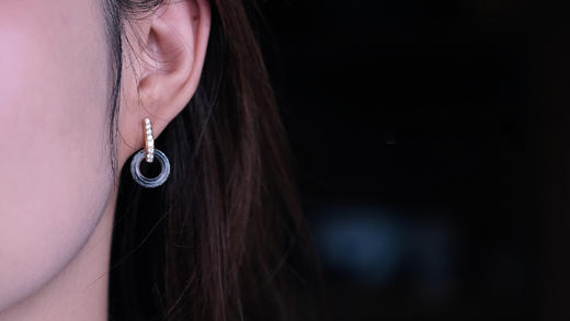 小水晶耳圈 商品图4