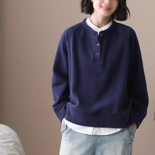 裁缝学苑AS163小立领半开领显瘦长袖卫衣纸样女装外套上衣服装打版 商品图4