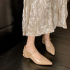新款上新，法式尖头纯色扣带单鞋ML-m1897 商品缩略图6