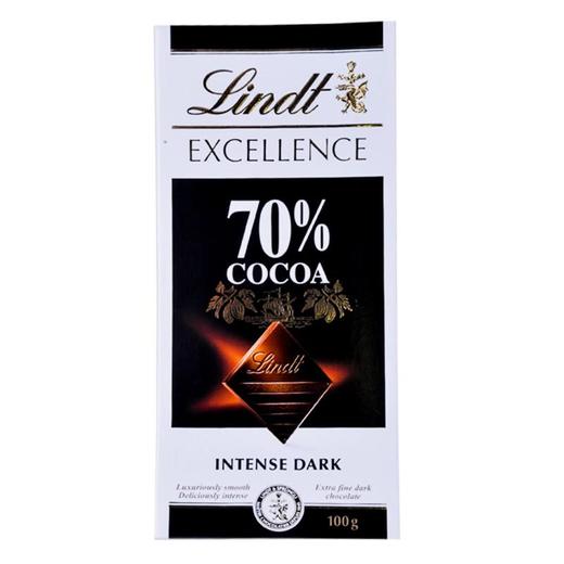 瑞士莲特醇排装-70% 可可黑巧克力100g/块 商品图3