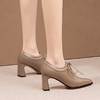 时尚简约，尖头纯色系带高跟单鞋HY-H3305 商品缩略图2