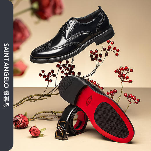 4F报喜鸟皮鞋 商品图0