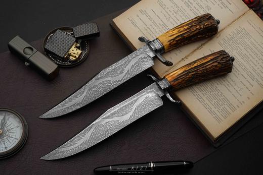 三希堂  现代刀系列  “s”羽毛博弈  未开刃 商品图3