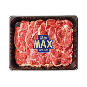 盒马 MAX【冰鲜】澳洲安格斯谷饲120天眼肉烤肉片 散称