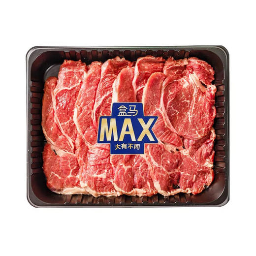 盒马 MAX【冰鲜】澳洲安格斯谷饲120天眼肉烤肉片 散称 商品图0