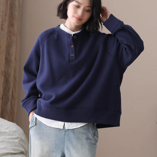 裁缝学苑AS163小立领半开领显瘦长袖卫衣纸样女装外套上衣服装打版 商品图2