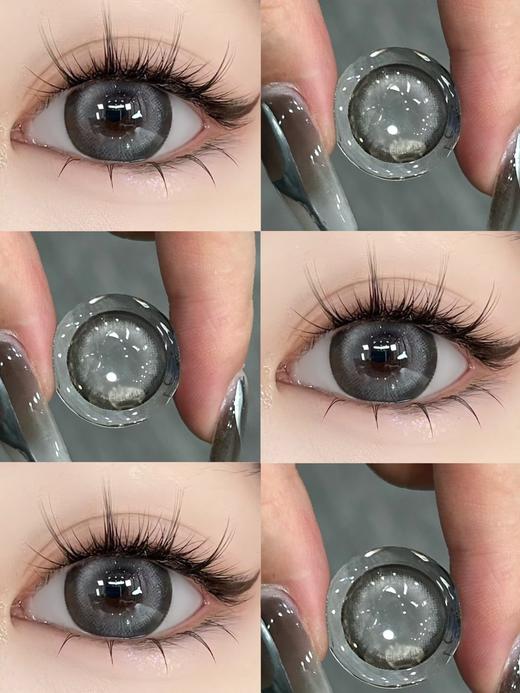 Yeelens半年抛美瞳 黑目莲 14.5mm 商品图0