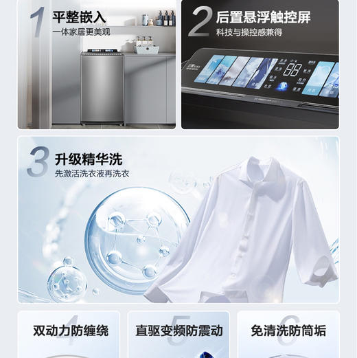 海尔（Haier）洗衣机MS100-BZ578H 商品图1