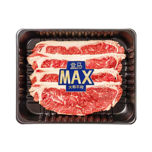 盒马 MAX【冰鲜】澳洲安格斯谷饲120天西冷烤肉片 散称 商品图0