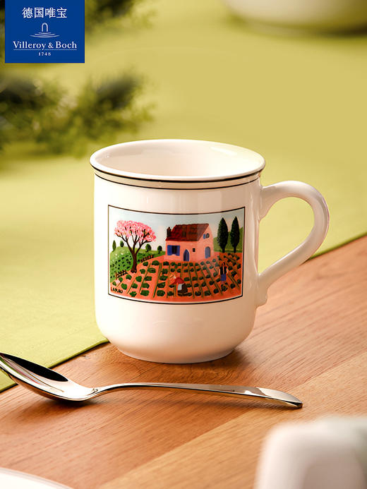 【清仓特惠4折】 villeroyboch德国唯宝进口马克杯随行便携陶瓷杯潮流简约田园纳夫 商品图4