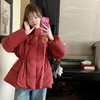 大红色轻薄短款盘扣羽绒服女宽松显瘦冬季2023年新款小个子设计感QQGZ-6630 商品缩略图1