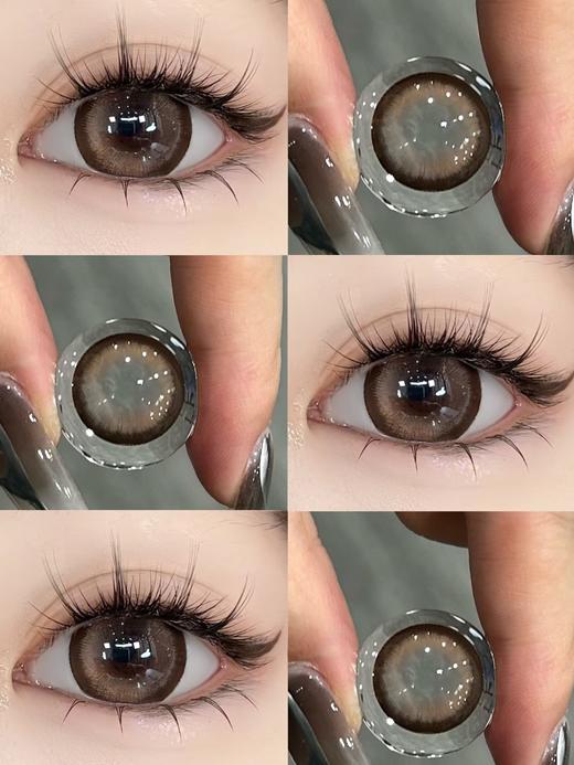 Yeelens半年抛美瞳 甜甜起司猫 14.5mm 商品图0