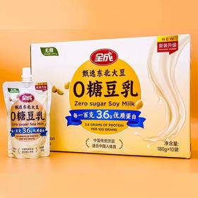 好喝更健康·全成无糖豆乳 健康早餐 优质植物蛋白