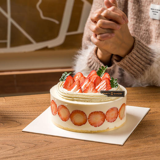 【草莓季限定】草莓巧克力奶油蛋糕6寸8寸10寸（纯动物奶油新鲜草莓夹心 提前1天预定） 商品图2