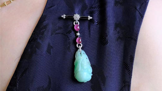 钻石玛瑙胸针配件 商品图3