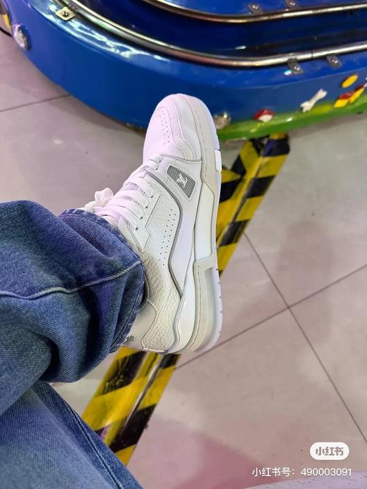 Trainer天花板级！进口头层牛皮情侣款高街大57奢潮经典篮球鞋板鞋 商品图2