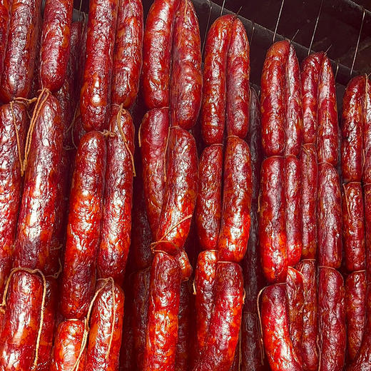 【斌哥优选】排骨香肠/五花腊肉/纯肉香肠年货，四川人超爱的腊味，每年就等吃一口，巴适的不行。必囤年货。上新买五斤送一斤（纯肉香肠）。 商品图4