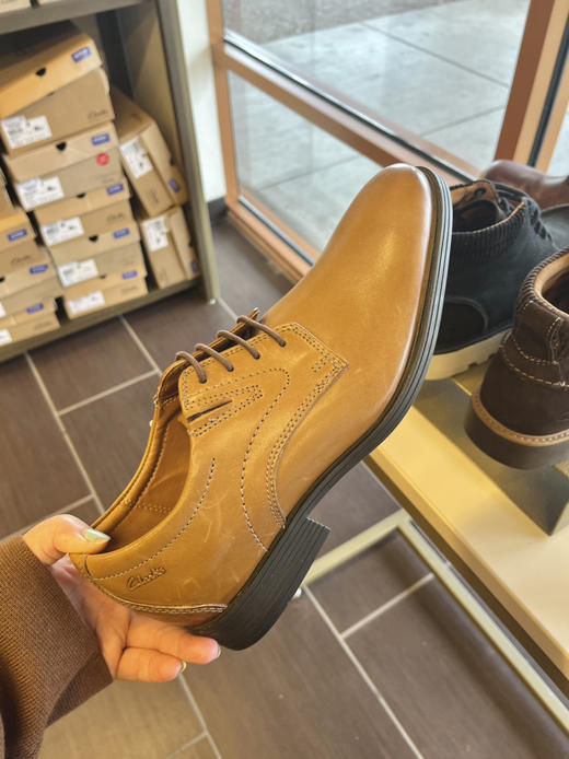 Clark 男士复古皮鞋👞质感超级好半价¥599直邮到手！下单找码 商品图7