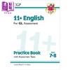 【中商原版】英国CGP 11+ GL English Practice Book & Assessment Tests - Ages 7-8 (with Online Edition) 商品缩略图0