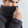 【白鸭绒+石墨烯】柒牌立领羽绒服2024秋冬新款黑色防风保暖外套	127E70120 商品缩略图2