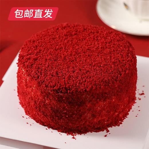 猫叔猫山王 6寸红丝绒蛋糕 500g【包邮直发】 商品图3