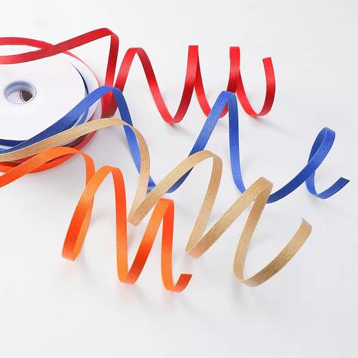 【年宵装饰】装饰带/造型纸带/仿竹片空气飘带插花装饰（25码长） 商品图2