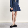 谜底牛仔半身裙2024春季新款复古学院风百搭短裙伞裙女241MB0016 商品缩略图0