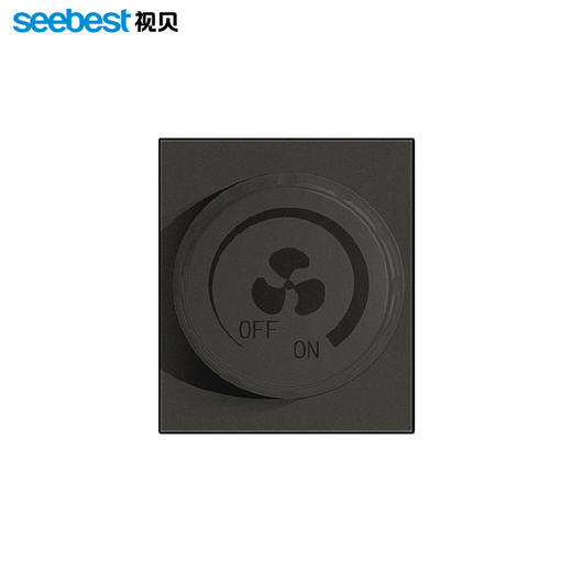 视贝K20灰系列墙开插座 商品图3
