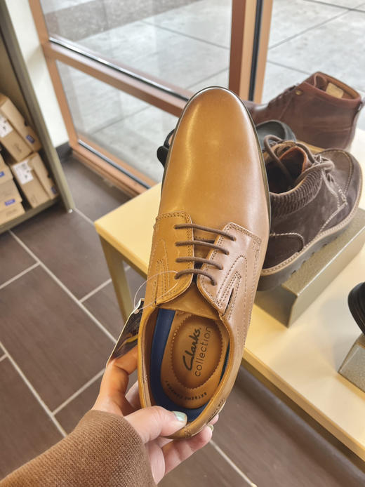 Clark 男士复古皮鞋👞质感超级好半价¥599直邮到手！下单找码 商品图6