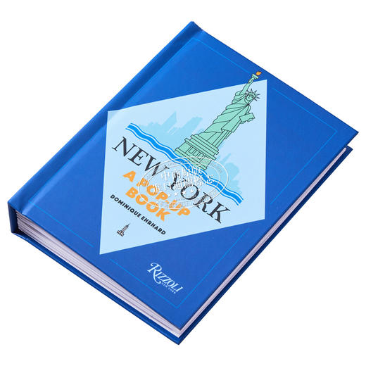 【中商原版】纽约快闪 立体书 英文原版 New York A Pop Up Book Dominique Erhard  纽约城市建筑 旅游指南 商品图1