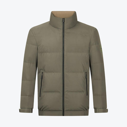 【白鸭绒】柒牌男装立领羽绒服2024冬季新款加厚保暖防寒男士外套	127E70070 商品图1