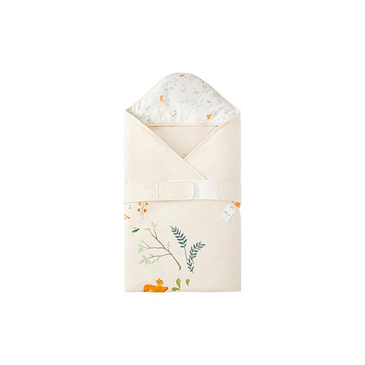 【商场同款】英氏婴幼儿抱被新生儿包被新款5A抑菌抱毯 商品图4