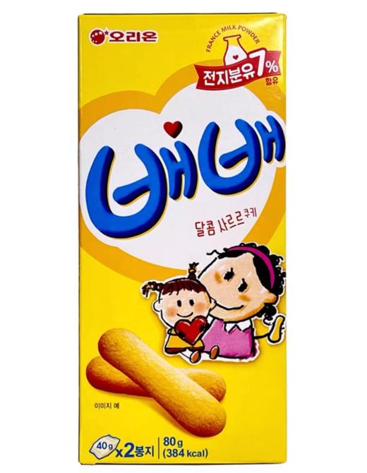 韩国ORION贝贝饼干80g(2包) 商品图0