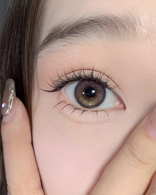 loveiikira日抛 玻璃心/翡翠心/浪漫星河 14.2mm 日抛无售后！！非离子 灰/绿/紫 商品图8