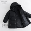马克珍妮冬装新款 男女童连帽压胶长款保暖羽绒服231710 商品缩略图2