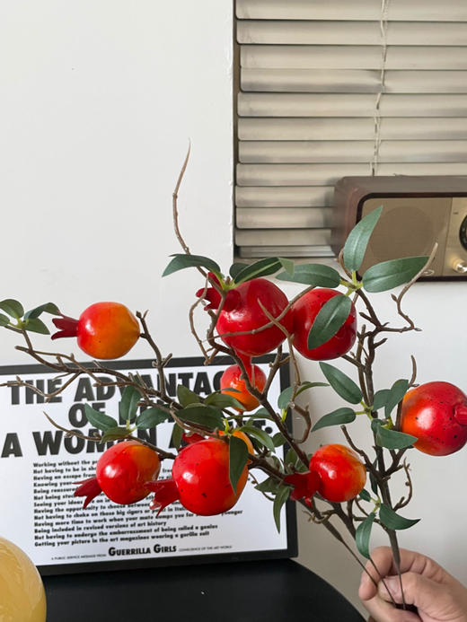 【年宵果实类】仿真水果系列/新年果实累累（大柿子/红石榴/黄金果） 商品图8