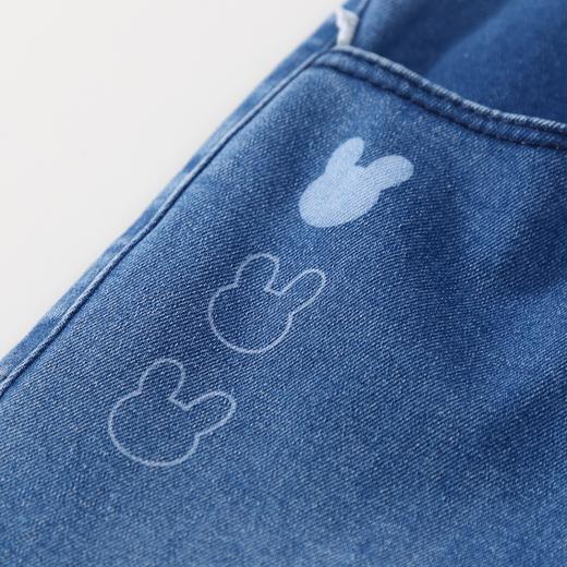 女童复古时尚喇叭牛仔单裤裤子新款安奈儿童装实体店同款XG416543 商品图3