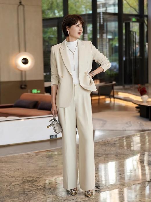 休闲西装套装新款职业套装高级感气质干练正装 商品图0