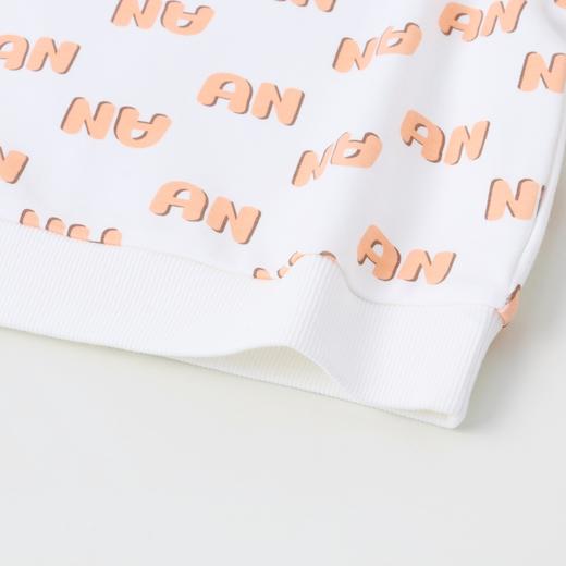 女童学院风休闲翻领长袖卫衣新款安奈儿童装实体店同款XG411608 商品图3