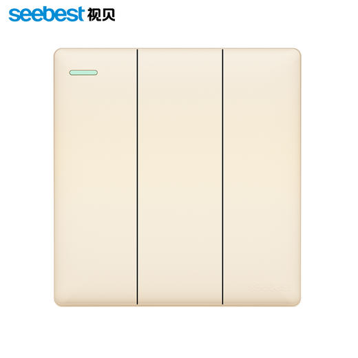 视贝Q6金系列(墙开插座) 商品图3