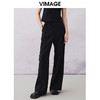 VIMAGE纬漫纪夏季新款百搭显高显瘦直筒裤休闲裤女裤V2105708 商品缩略图3