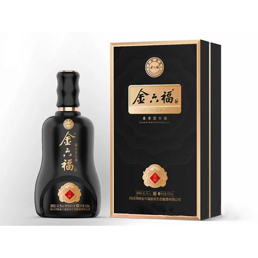 金六福古封兼香型白酒40.8° 500ml*4瓶/箱 【BC】【QC】 商品图0