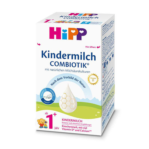 [保税区]德国HIPP喜宝益生菌婴幼儿奶粉 1+  600g 商品图0