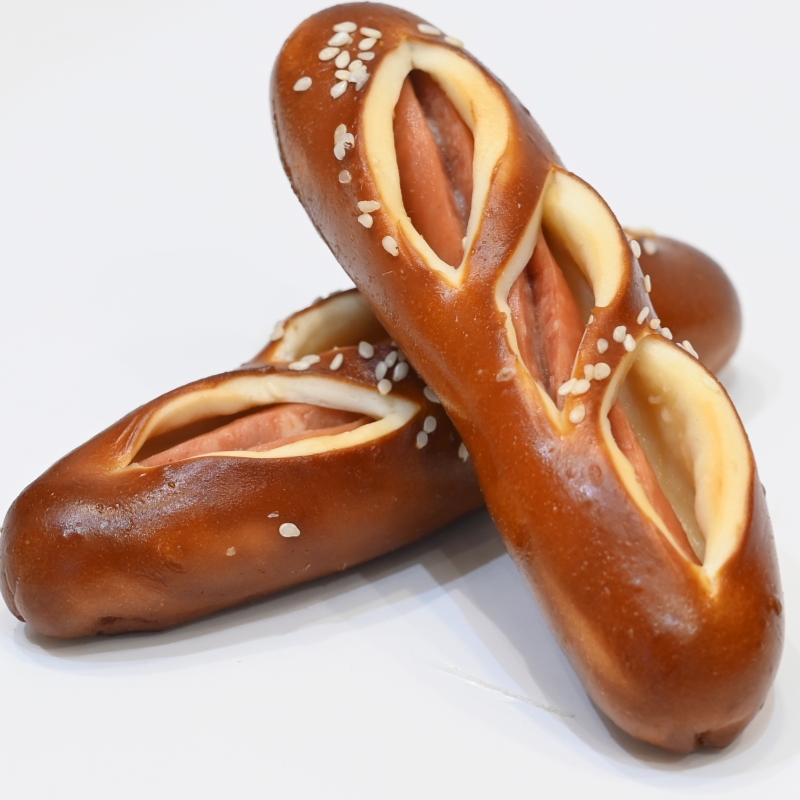 【恩点】碱水热狗 | 1个 | 不一样的热狗，美味更健康！【自提】