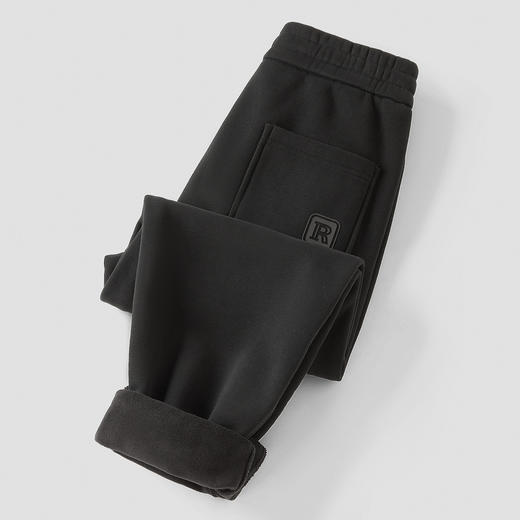 1Y276X2059【羊羔绒内里】罗蒙秋冬男装加绒保暖休闲裤男长裤加绒裤子男卫裤男 商品图4