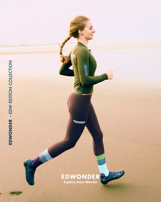 EdW超轻(女)长袖车衣-森绿 Jersey 商品图2